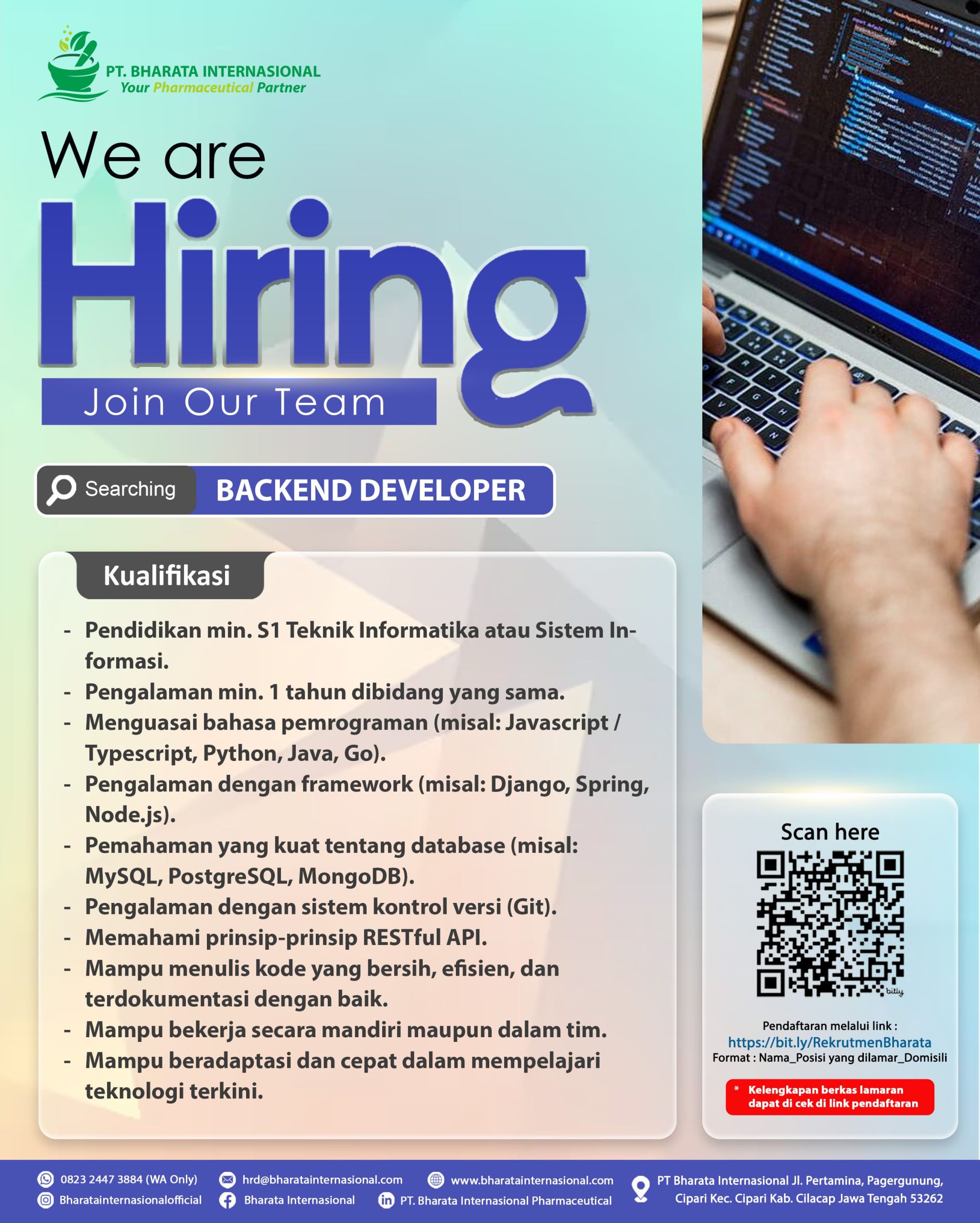 BACKEND DEVELOPER