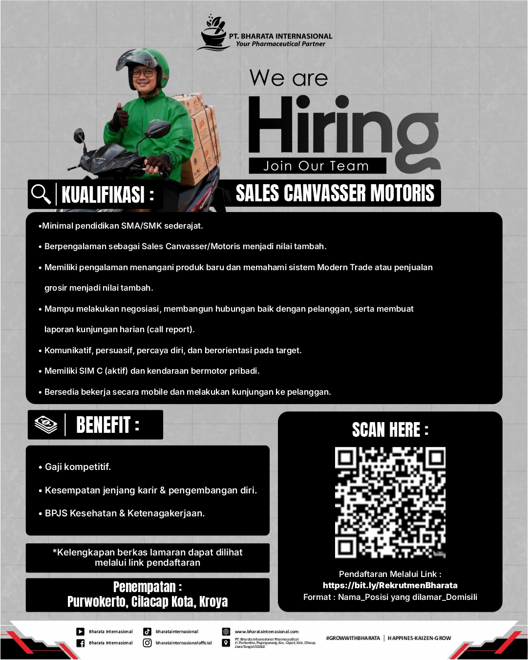 SALES CANVASSER MOTORIS
